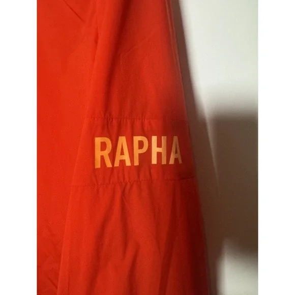 Rapha Pro Team Lightweight Wind Biking Cycling Running Jacket Red Men's Sz XXL